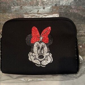 Minnie Mouse Pochette with Red Bow